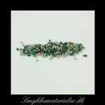 20091339, Swarovski Facetsten (Emerald),  1,5 mm