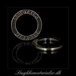 20092673, Antik forgyldt vedhng, ring, miracles, 23x2 mm