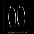 20090465, Forgyldt hoops 35 mm, trd 0,7 mm