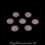20090691, Svag lyserød facet acryl rondel, 8x5,5 mm