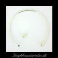 20090904, Forslvet armring med stopgevind, 20 cm