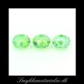20091386, Facet glasrondeller, Lysegrn 6x8 mm
