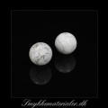 20091544, Hvid turkis magnesit, rund og glat, 16 mm