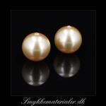 20091565, Swarovski Crystal Gold Pearl, 12 mm