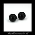 20091639, Sort onyx, rund og mat 14 mm