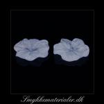 20091673, Lyseblå acryl blomst, 31 mm