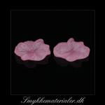 20091674, Lyserød acryl blomst, 31 mm