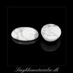 20091937, Cabochon, howlite, oval 18x13 mm