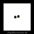 20091638, Sort onyx, rund og glat, 2 mm