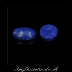 20091942, Cabochon, blå howlite, oval 18x13 mm
