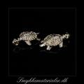 20092165, Forgyldt skildpadde vedhæng, 18x10 mm