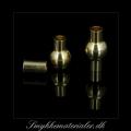 20093271, Forgyldt magnetls, 17x9 mm