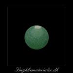20093440, Grøn krakeleret agat, mat 12 mm