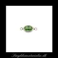 20093491, Lysegrn Swarovski link vedhng, 8 mm, 1 stk.